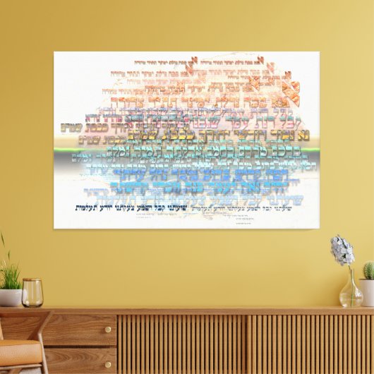 Toile Méditation Ana b"Koach (Insitu(Salon))