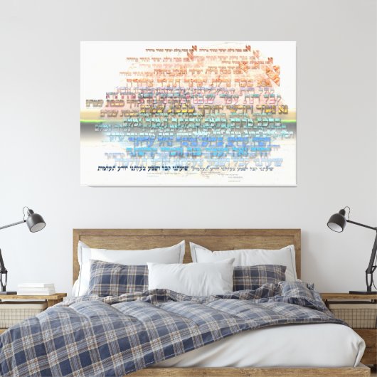 Toile Méditation Ana b"Koach (Insitu(Chambre))