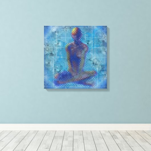 Toile Méditation de T.Orr (Insitu (Plancher de Bois))