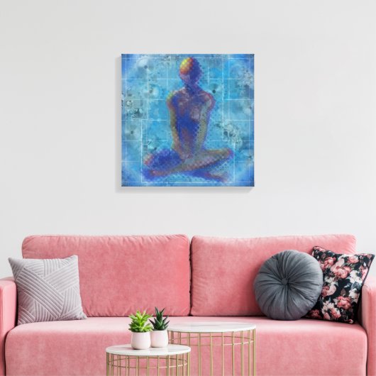 Toile Méditation de T.Orr (Insitu(Salon))