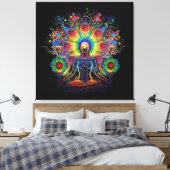 Toile Méditation et sérénité (Insitu(Chambre))