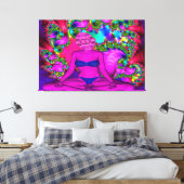 Toile Méditation violette (Insitu(Chambre))