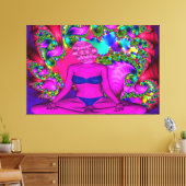 Toile Méditation violette (Insitu(Salon))