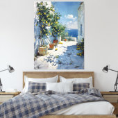 Toile Mediterranean Impressionism with Lemons (Insitu(Chambre))