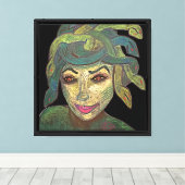 Toile Medusa 2 (Insitu (Plancher de Bois))