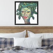 Toile Méduse 1 (Insitu(Chambre))