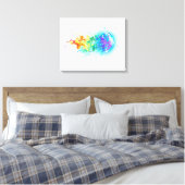 Toile Méduse arc-en-ciel (Insitu(Chambre))