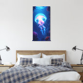 Toile Méduse lumineuse (Insitu(Chambre))