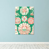 Toile Méduses, Discomedusae par Ernst Haeckel (Insitu (Plancher de Bois))