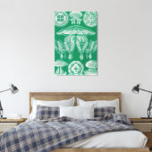 Toile Méduses, Discomedusae par Ernst Haeckel (Insitu(Chambre))