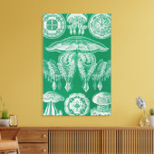 Toile Méduses, Discomedusae par Ernst Haeckel (Insitu(Salon))