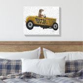 Toile Meerkat dans le Hot Rod (Insitu(Chambre))