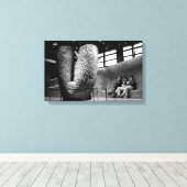 Toile Megalith Musée du Quai Branly Paris Canvas (Insitu (Plancher de Bois))