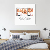 Toile Meilleur Cadeau BFF Photo Collage (Insitu(Chambre))