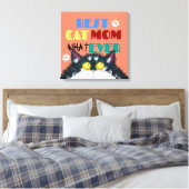 Toile Meilleur Cat Maman jamais | Amoureux de les chats  (Insitu(Chambre))