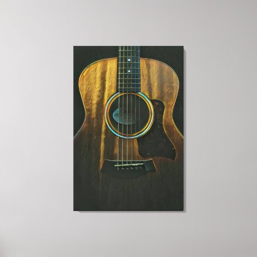 Toile Meilleur guitariste (Recto)