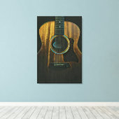 Toile Meilleur guitariste (Insitu (Plancher de Bois))