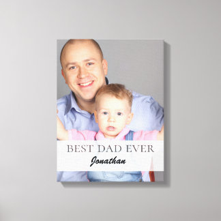 Toile Meilleur Papa De Tous Les Temps Nom Citation Conce