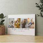 Toile Meilleur papa Ever 4 Photos Papa Coupé Photo Colla<br><div class="desc">C'est une toile avec 4 photos,  le texte meilleur papa jamais et votre message personnalisé. C’est le cadeau parfait pour papa pour le jour du père,  son anniversaire ou Noël. Photos de prostooleh / Freepik.</div>
