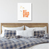 Toile Meilleur papa par rapport (Insitu(Chambre))