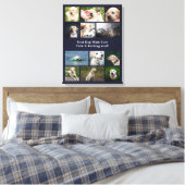 Toile Meilleure Maman de Chien Photo Collage (Insitu(Chambre))