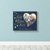 Toile Meilleure Maman Jour des Mères (Insitu (Plancher de Bois))