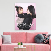 Toile Meilleure maman mère's Day Keepsaké Photo personna (Insitu(Salon))