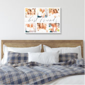 Toile Meilleurs amis 6 Photo Collage (Insitu(Chambre))