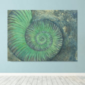 Toile Mélange de peinture à l'ammonite (Insitu (Plancher de Bois))