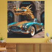 Toile Mélange de voiture Dragon Imaginaire (Insitu(Salon))