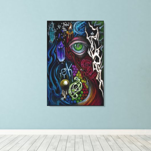 Toile Mélanger VOL.3 (Insitu (Plancher de Bois))