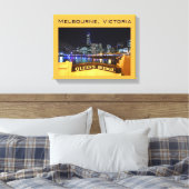 Toile Melbourne CBD Queens Bridge (Insitu(Chambre))