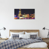 Toile Melbourne la nuit (Insitu(Chambre))