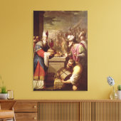 Toile Melchizedek propose du pain et du vin (Insitu(Salon))