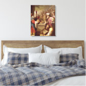 Toile Melchizedek propose du pain et du vin (Insitu(Chambre))