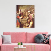 Toile Melchizedek propose du pain et du vin (Insitu(Salon))