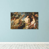 Toile Meleager et Atalanta (huile sur toile) (Insitu (Plancher de Bois))