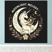 Toile Mélodie au clair de lune (Insitu (Plancher de Bois))
