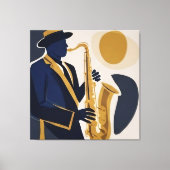 Toile Mélodie Jazz (Recto)