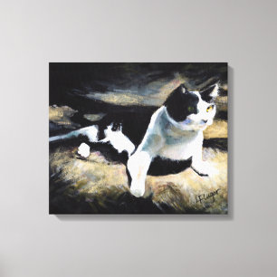 Toile Melvin the Cat Fine Art