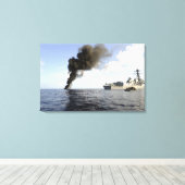 Toile Membres de la Garde côtière américaine (Insitu (Plancher de Bois))