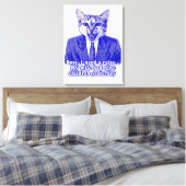 Toile Mème de chat fâché drôle pour les amateurs de chat (Insitu(Chambre))