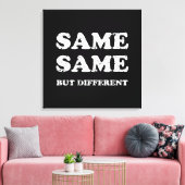 TOILE MÊME MAIS DIFFÉRENT (Insitu(Salon))