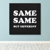 TOILE MÊME MAIS DIFFÉRENT (Insitu (Plancher de Bois))