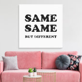 TOILE MÊME MAIS DIFFÉRENT (Insitu(Salon))