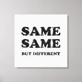 TOILE MÊME MAIS DIFFÉRENT (Recto)