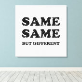 TOILE MÊME MAIS DIFFÉRENT (Insitu (Plancher de Bois))