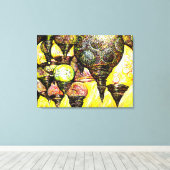 Toile Même plus grande idée de couleur (Insitu (Plancher de Bois))