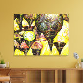 Toile Même plus grande idée de couleur (Insitu(Salon))