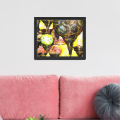 Toile Même plus grande idée de couleur (Insitu(Salon))